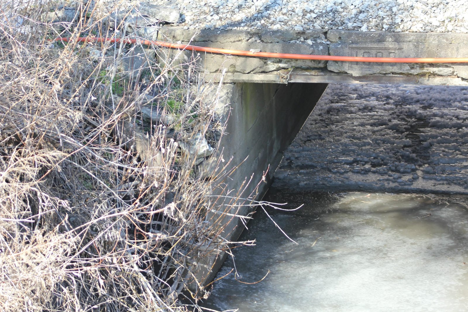 West abutment